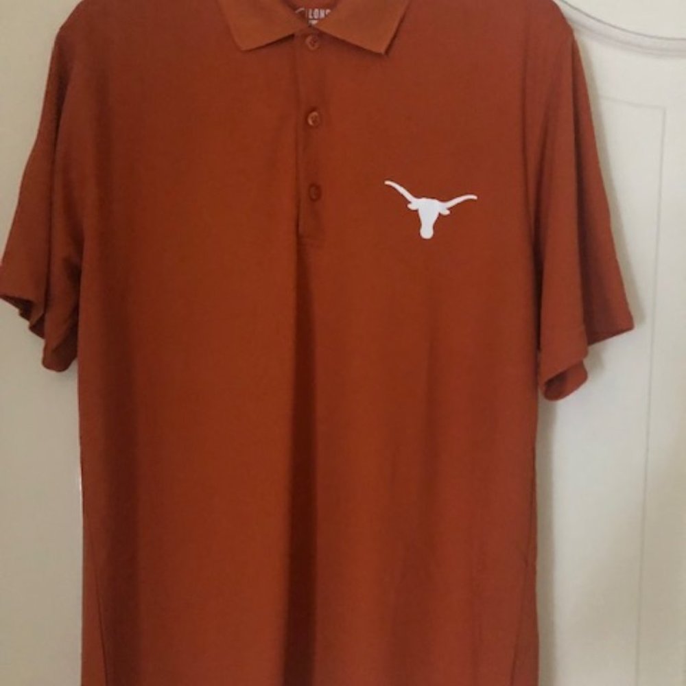 Longhorn Apparel, 100% Polyester Polo, Size M